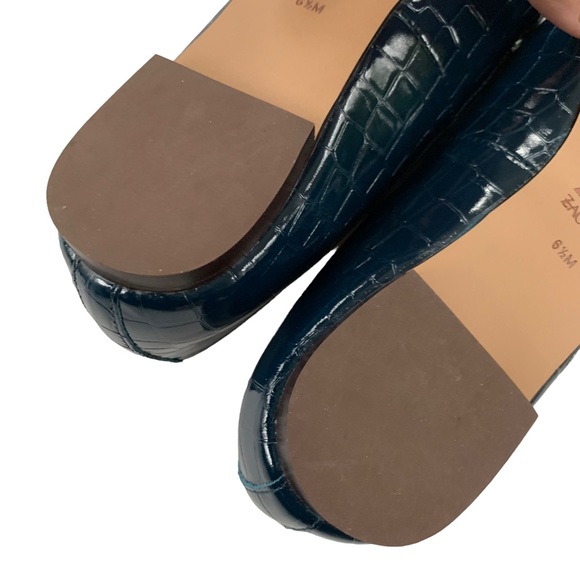 ZAC ZAC POSEN Nayeli Loafer Flat Prussian Blue 6.5 NWT - Picture 6 of 13